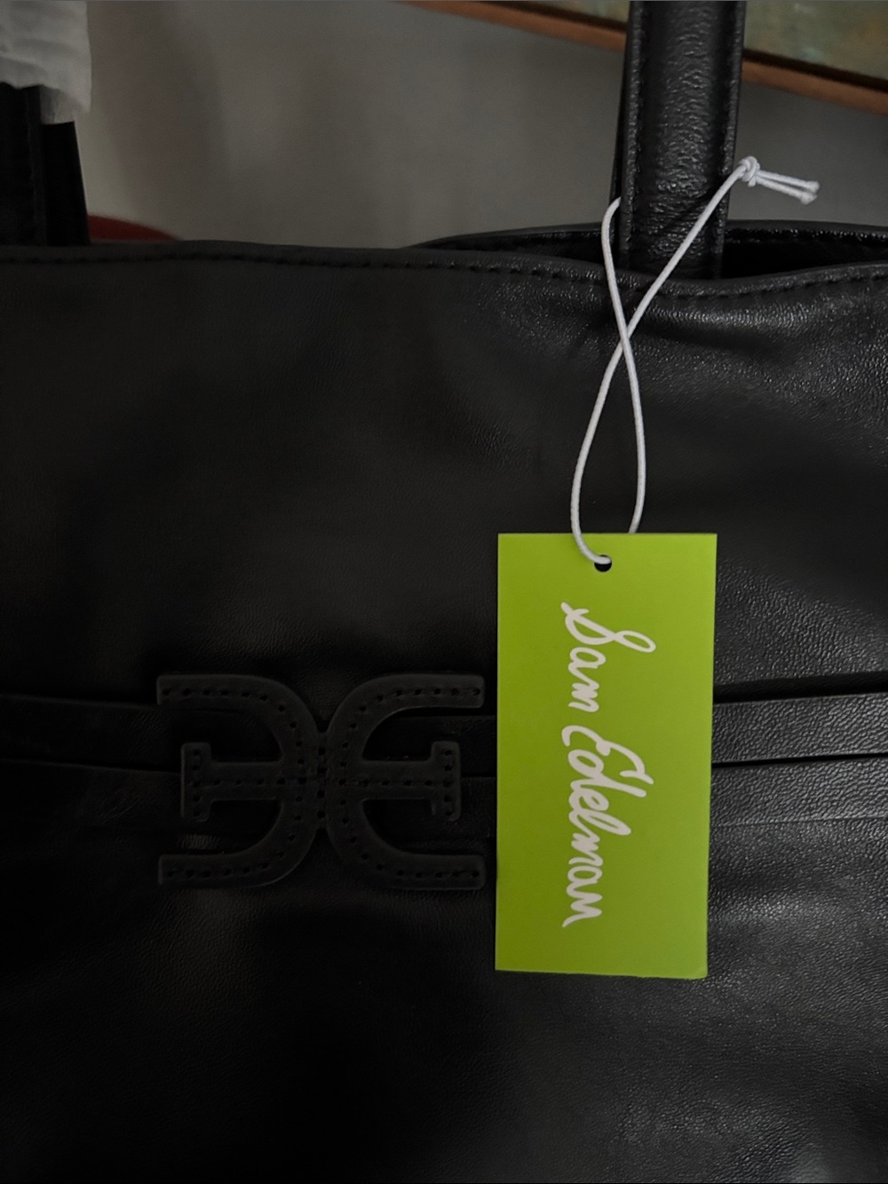 Sam Edelman Poppy Large Leather
Drawstring Tote - Picture 6 of 6